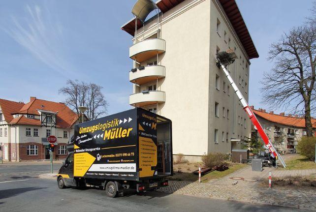 Möbellift schnell und einfach in Schöpstal